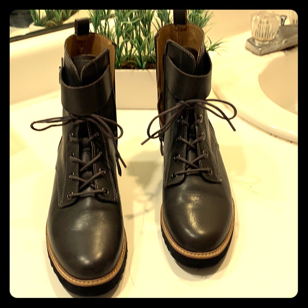 Franco Sarto combat boots